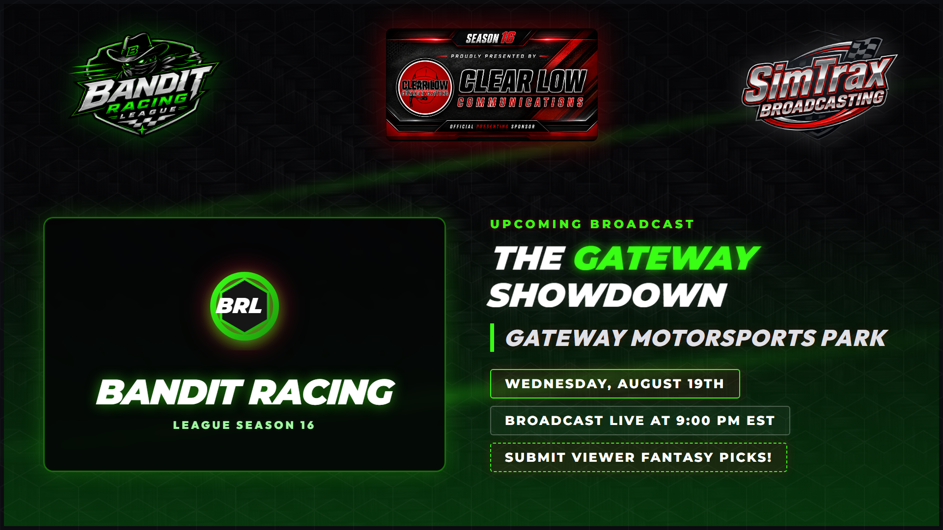 Upcoming Race Preview